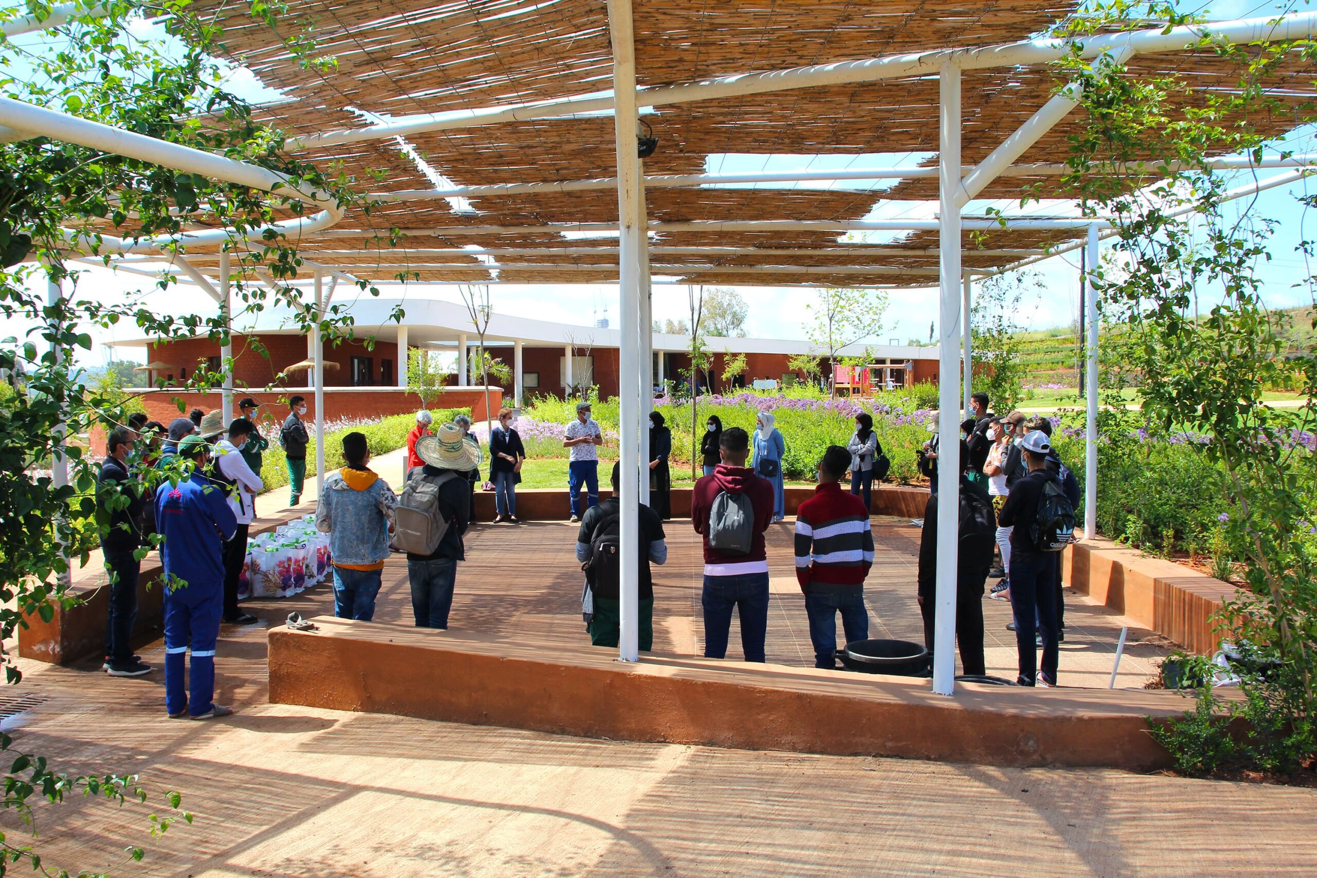 Réparer la terre, reconstruire des vies : l’école de jardinage de Salé en action