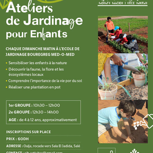 Des ateliers de jardinage pour les petits